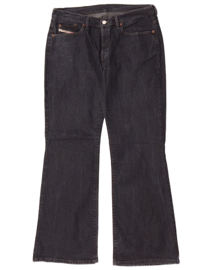 Vaqueros Acampanados Diesel Mujer W34 L32 Algodón Azul Marino