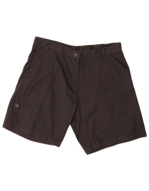 Pantalones cortos chinos para mujer Mountain Warehouse UK 44 Large W32 Algodón negro