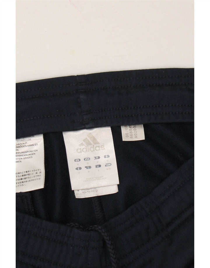 ADIDAS Mens Tracksuit Trousers Joggers Medium  Navy Blue Polyester Vintage Adidas and Second-Hand Adidas from Messina Hembry 