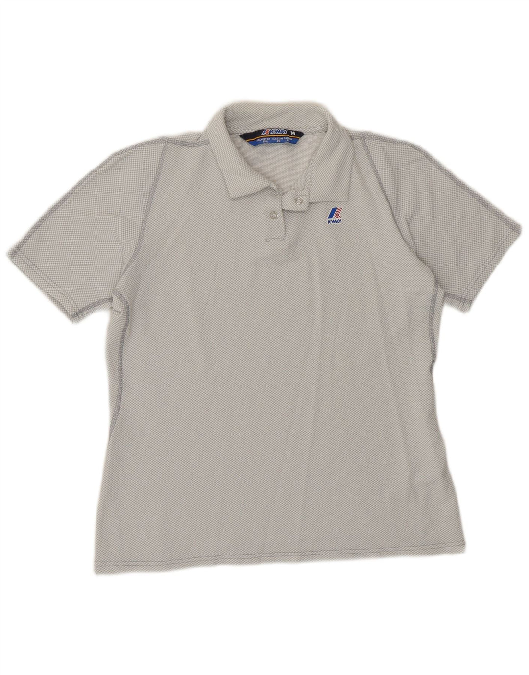 Polo K-WAY para mujer UK 44 Poliéster gris medio