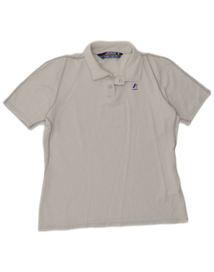 Polo K-WAY para mujer UK 44 Poliéster gris medio