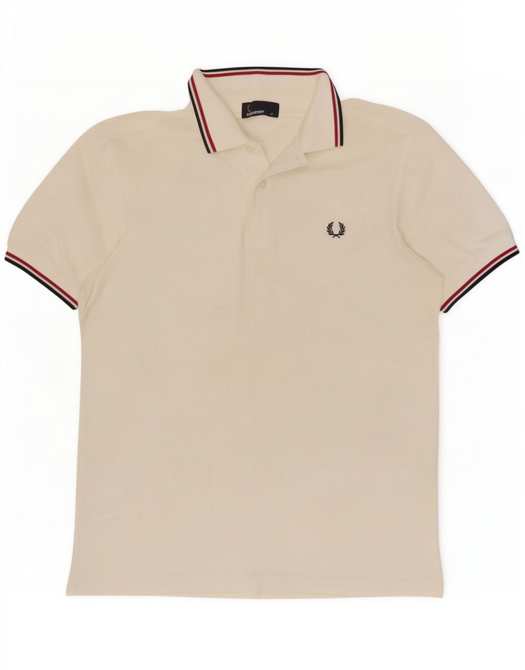 Polo Fred Perry Hombre Algodón Blanco Mediano