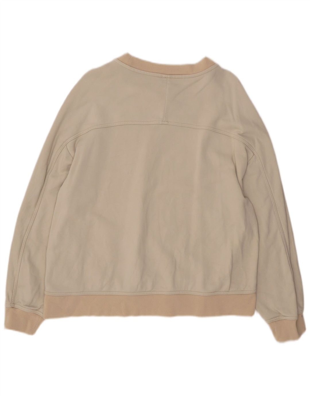 Cos Sudadera para mujer Jumper UK 14 Medio Beige Poliamida