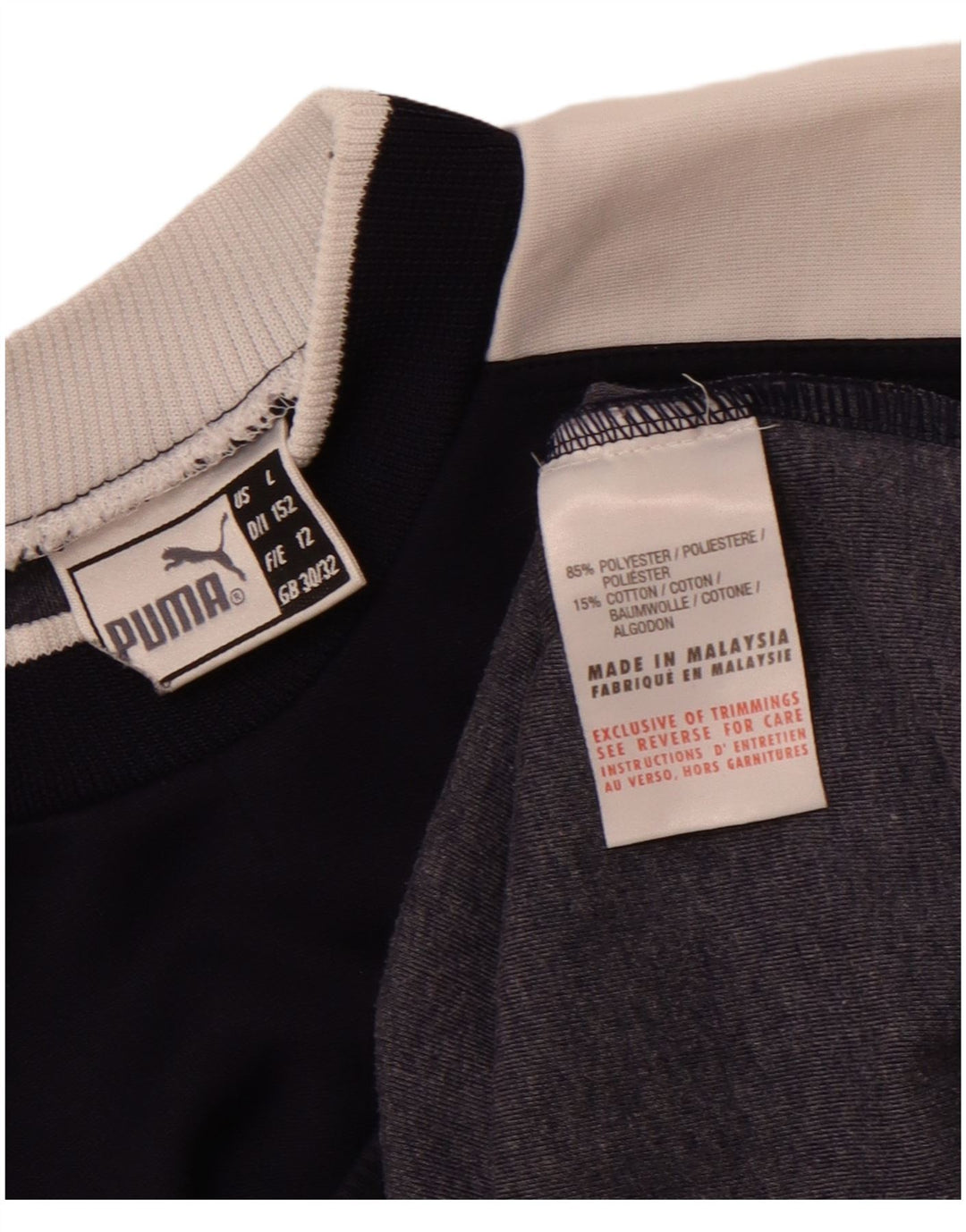 Puma Boys Graphic Sudadera Jumper 11-12 años Mediano Azul Marino