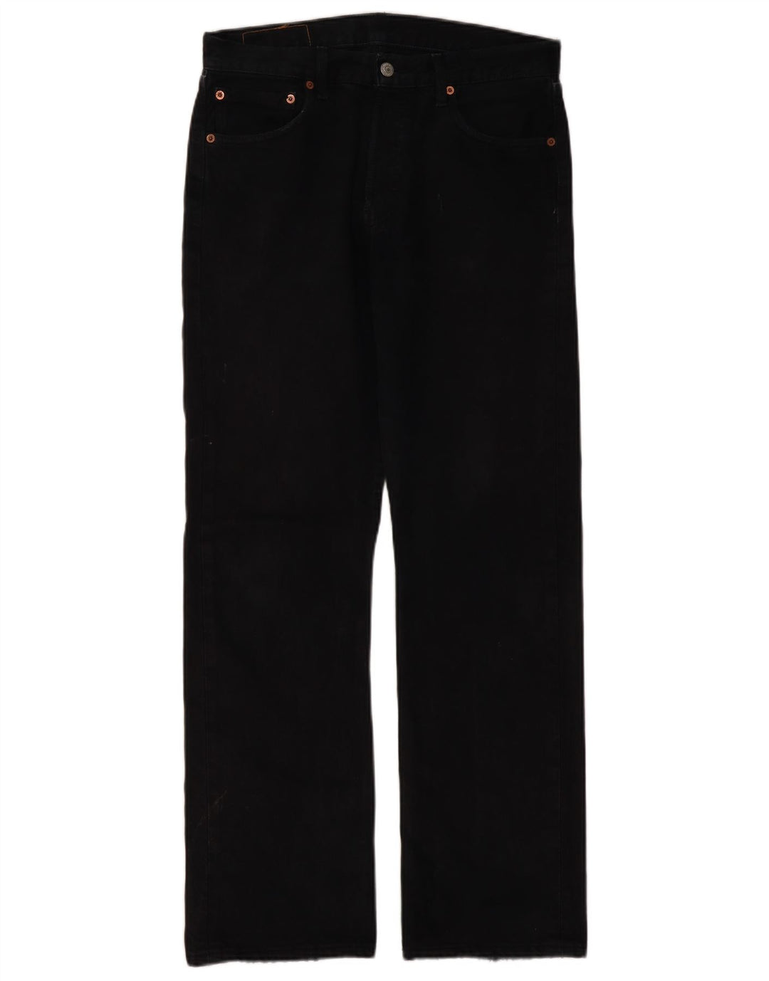 LEVI'S Vaqueros rectos 501 para hombre W32 L31 Negro