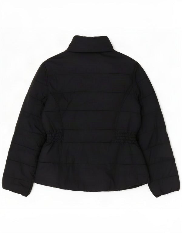 Marks & Spencer Chaqueta acolchada para mujer UK 12 Medium Azul marino Poliéster