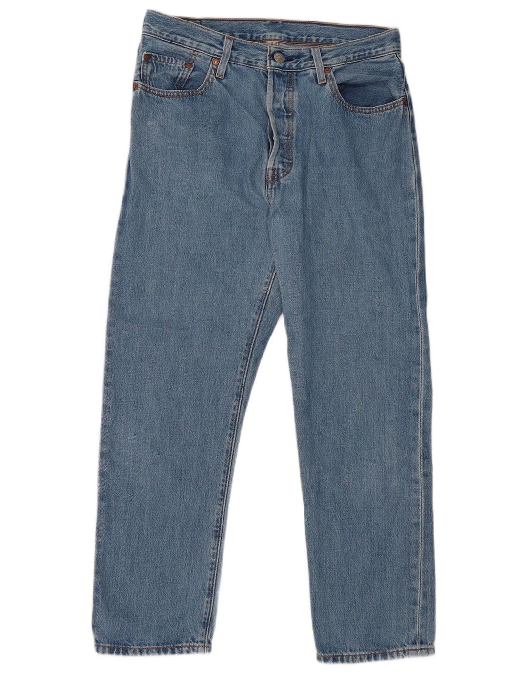 Levi's Jeans rectos 501 para hombre W29 L26 Algodón azul