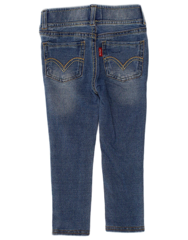 Levi's Jegging Skinny Jeans para bebé niña 18-24 meses W18 L13 Algodón azul