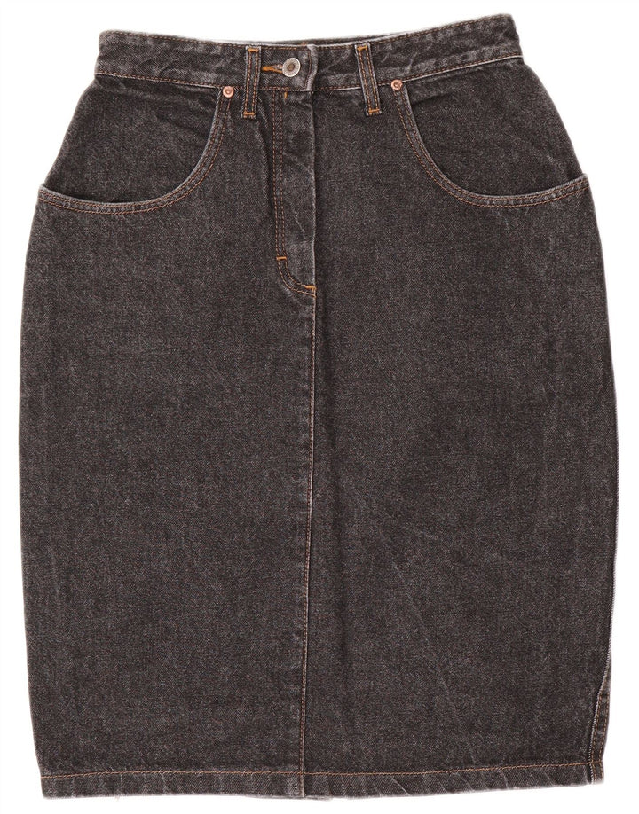 Falda vaquera para mujer LEE W26 L24 Algodón negro