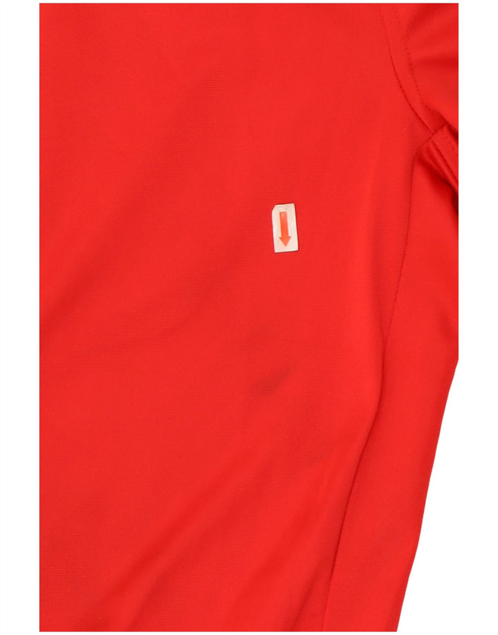Diadora Pantalón De Chándal Hombre Rojo Medio Poliéster Color Block