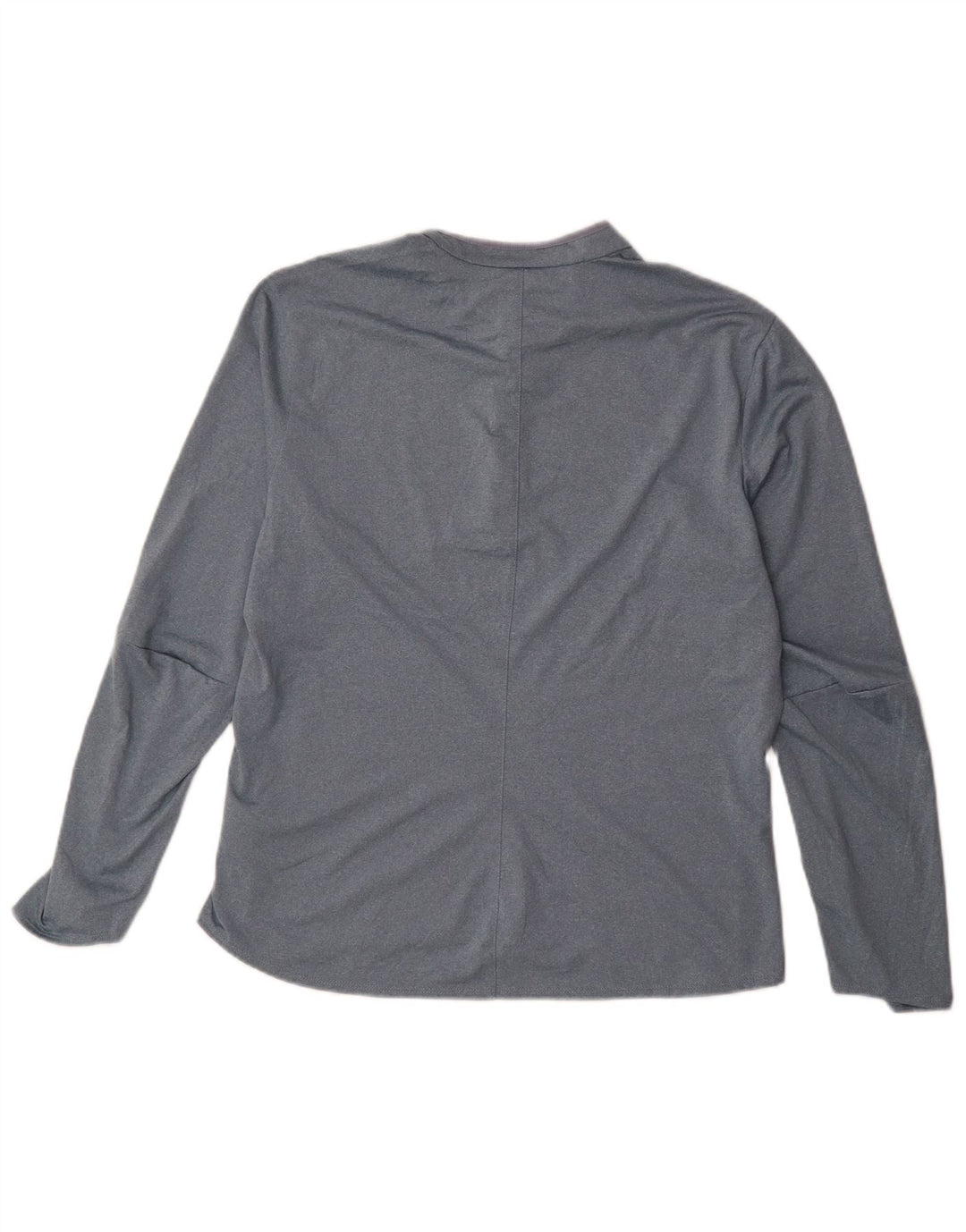 Adidas Mujer Climalite Zip Neck Jersey Chándal Top UK 20/22 XL Gris