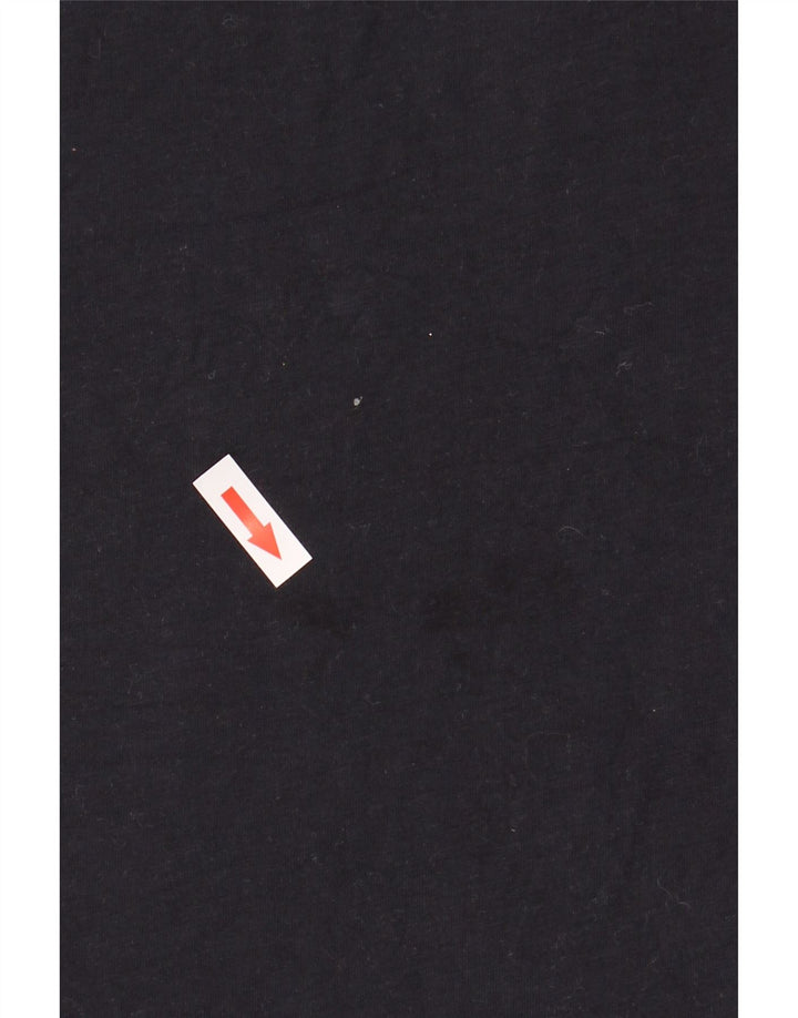 Camiseta Reiss Hombre Top Small Algodón Negro