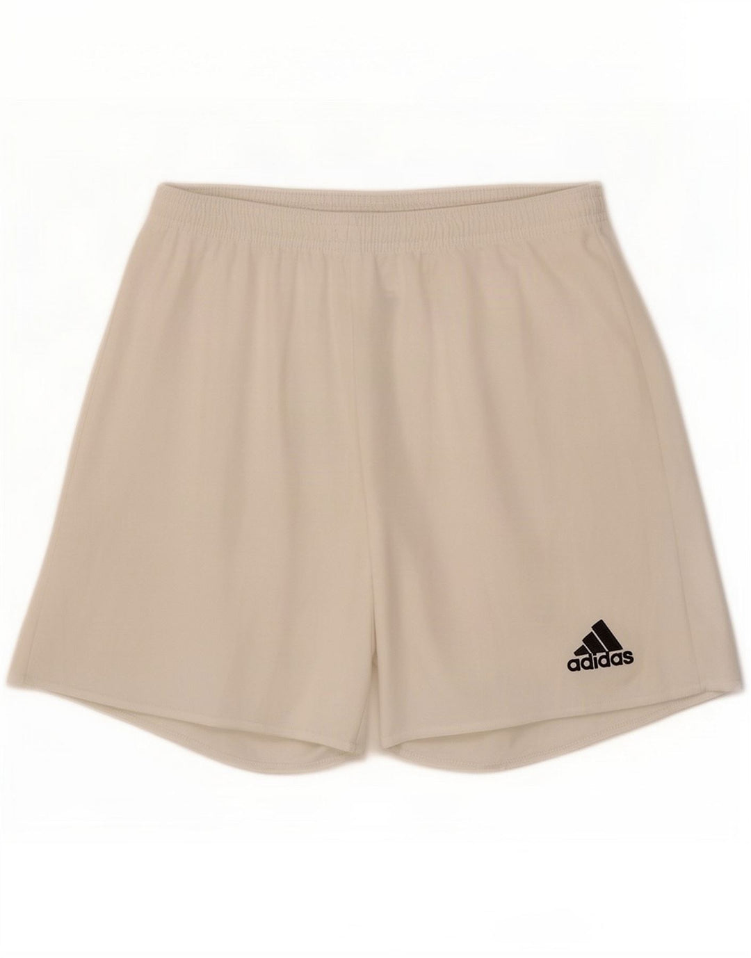 Pantalones cortos deportivos Adidas Climalite para hombre pequeños de poliéster blanco