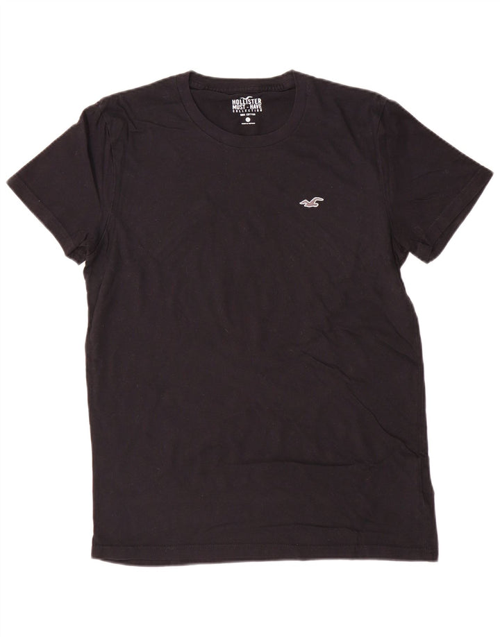 HOLLISTER Camiseta para hombre Top Small Black Cotton