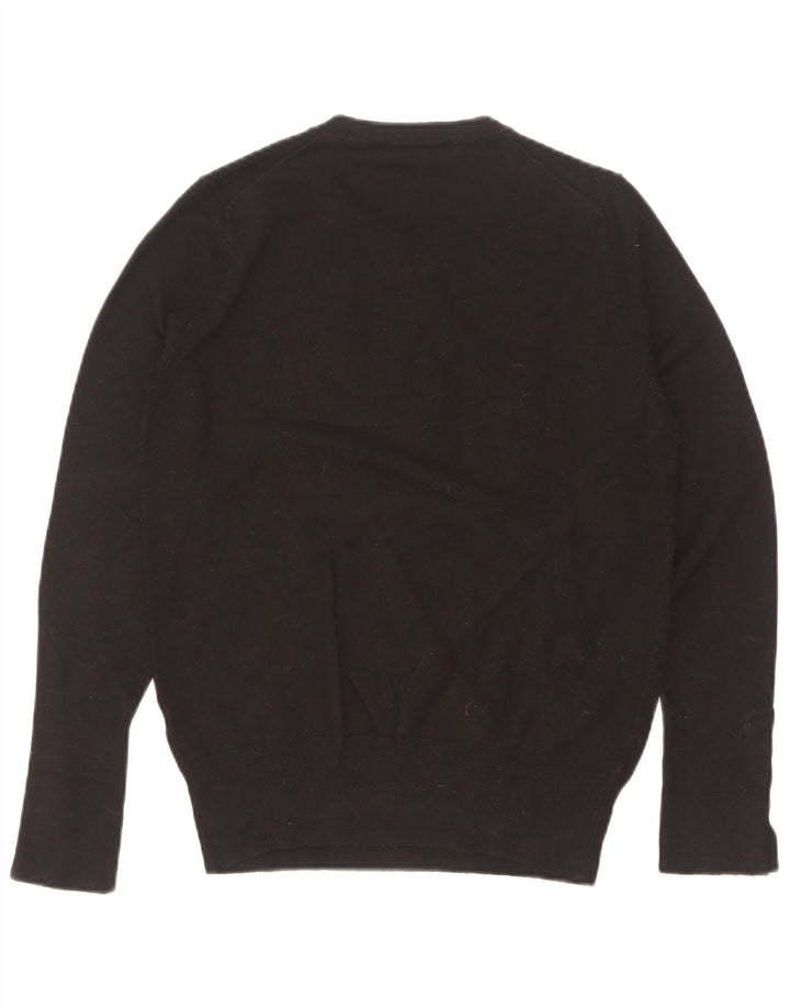 Zara - Jersey de cuello redondo para mujer, talla 40, talla M, color negro