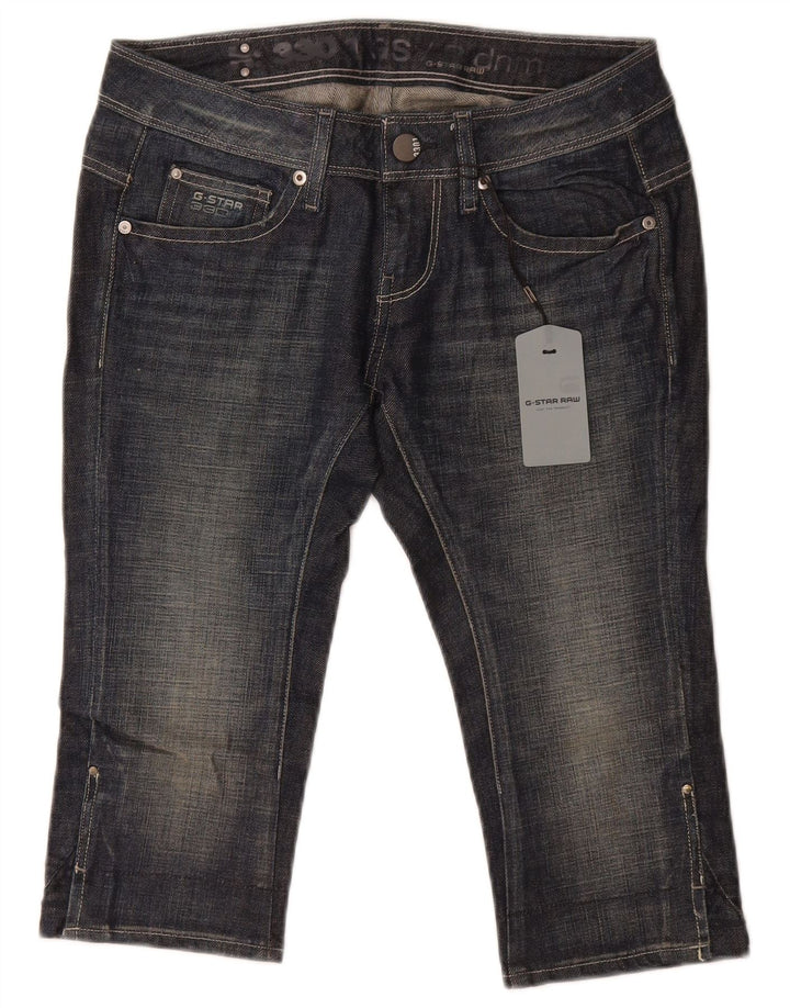 Vaqueros Capri G-Star Mujer W28 L17 Algodón Azul