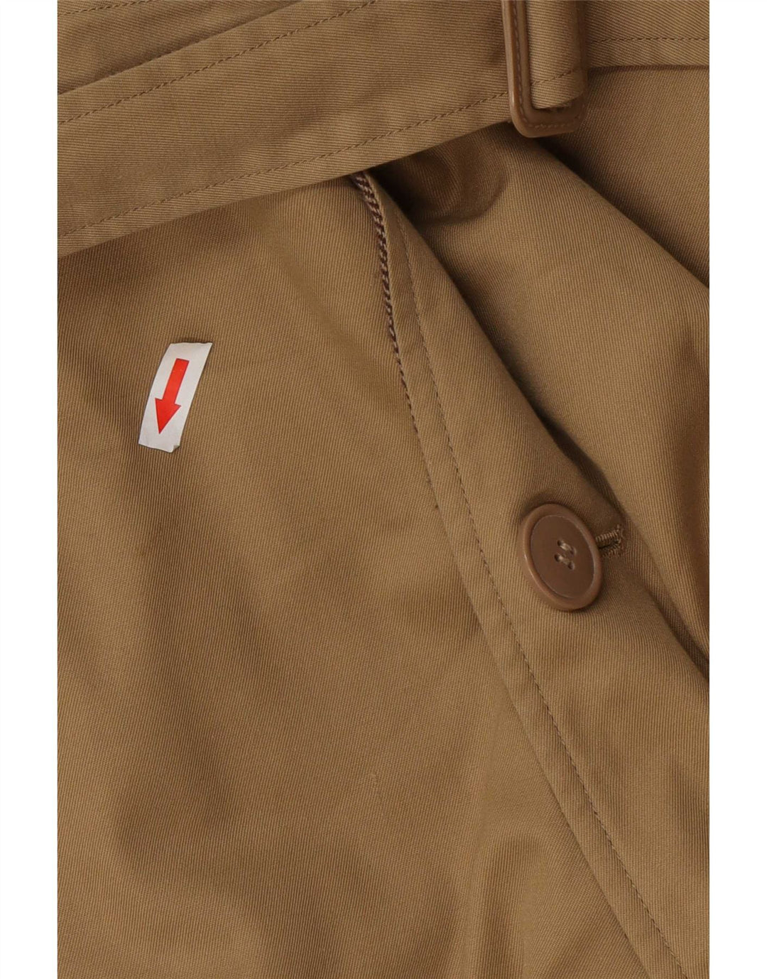 Vintage hombres abrigo reversible Reino Unido 36 pequeño beige