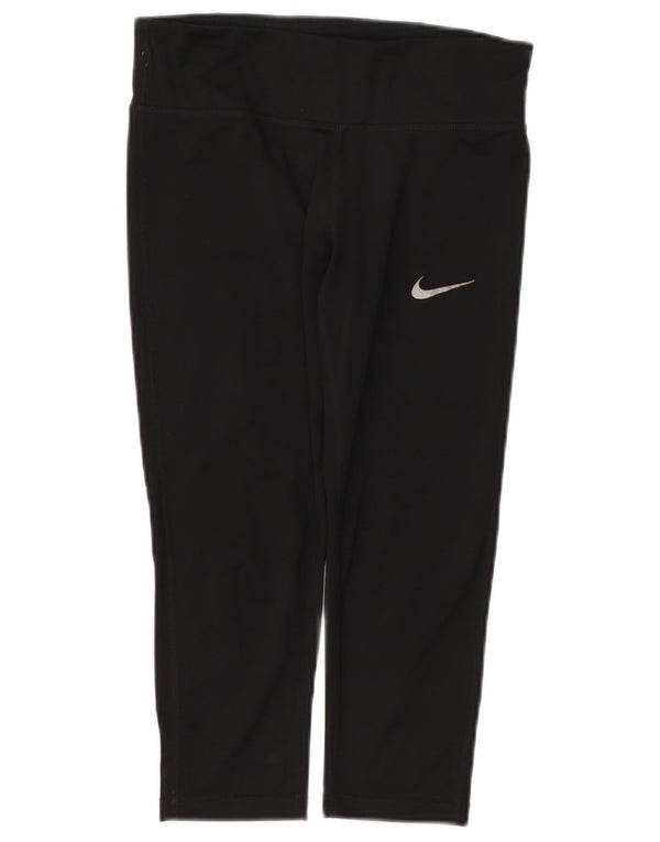 Nike - Leggings capri Dri Fit para mujer, talla 8, color negro