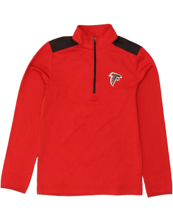 NFL Mens Philadelphia Eagles Graphic Pullover Tracksuit Top Small Red Vintage NFL and Second-Hand NFL from Messina Hembry 