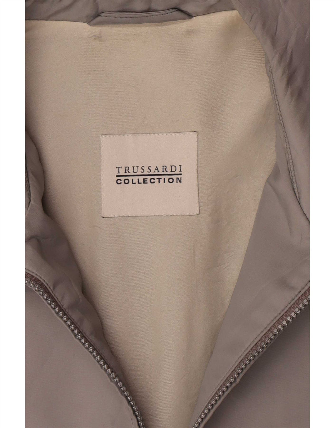 Cazadora Bomber Hombre Trussardi IT 52 XL Gris Poliéster Clásico