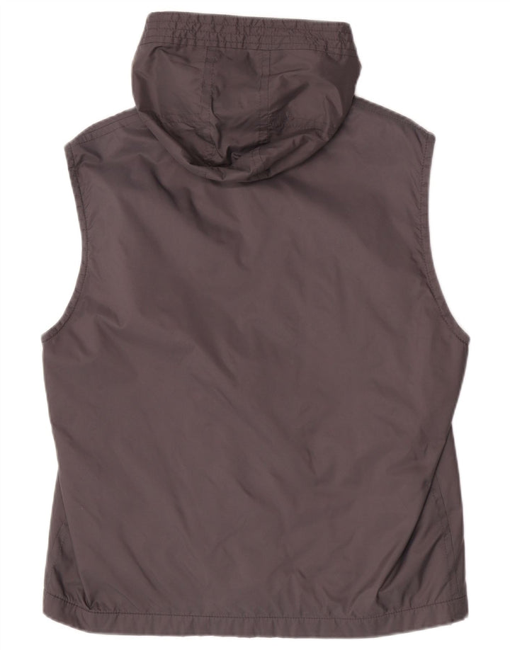Hugo Boss Hombre Chaleco Con Capucha EU 52 XL Poliamida Gris