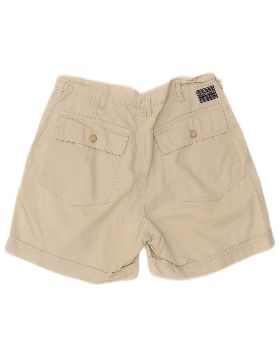 Americanino Mujer Pegged Chino Shorts W30 Medio Beige