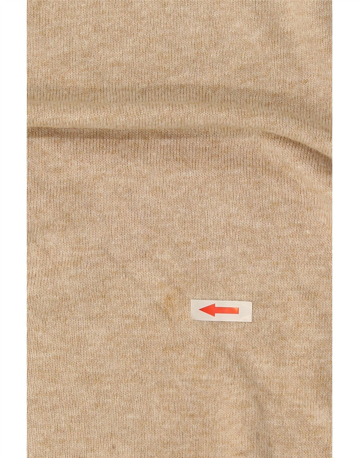 Marks & Spencer Suéter gráfico con cuello barco para mujer UK 40 Medium Beige