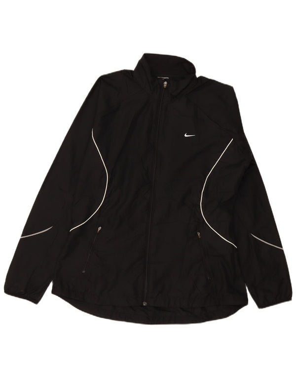 Nike Chaqueta de Chándal para Mujer ES 40/40 XL Negro Poliéster
