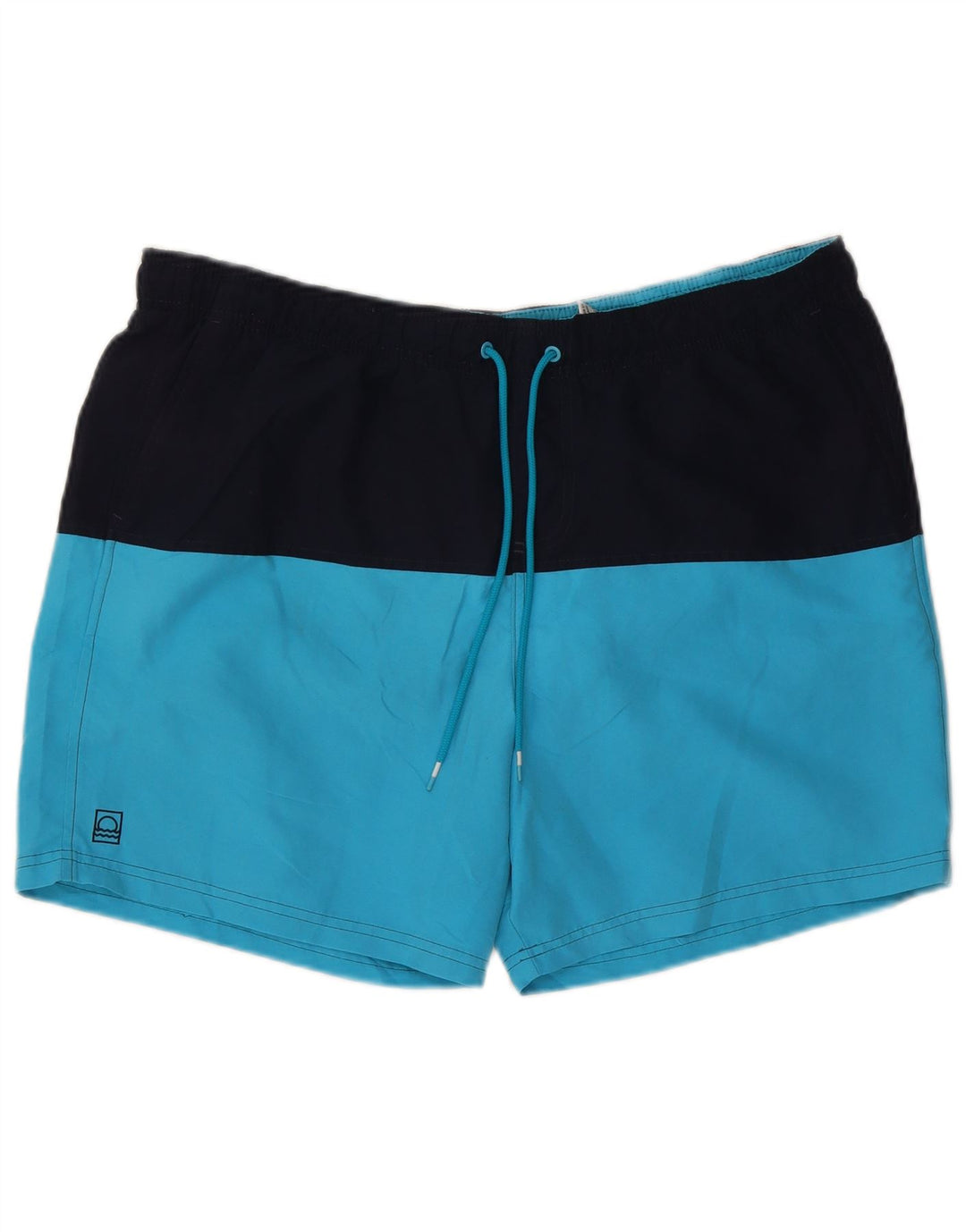 Marks & Spencer Bañador para hombre XL Azul Colorblock Poliéster