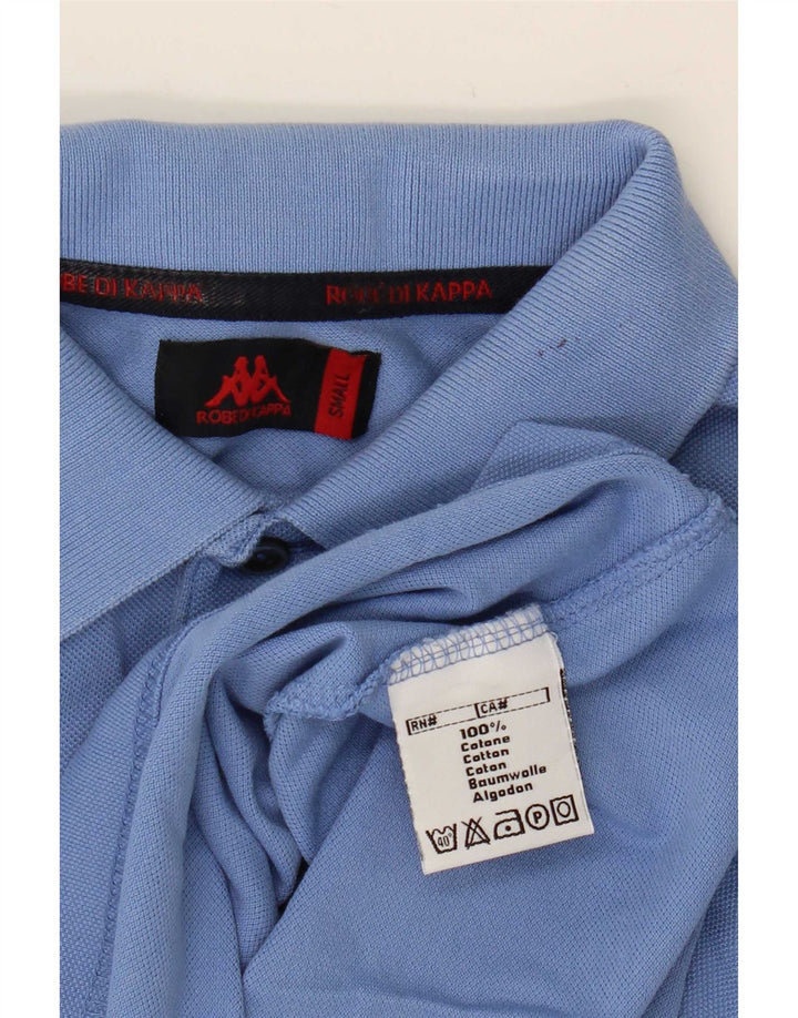 Polo Kappa Hombre Small Azul Algodón