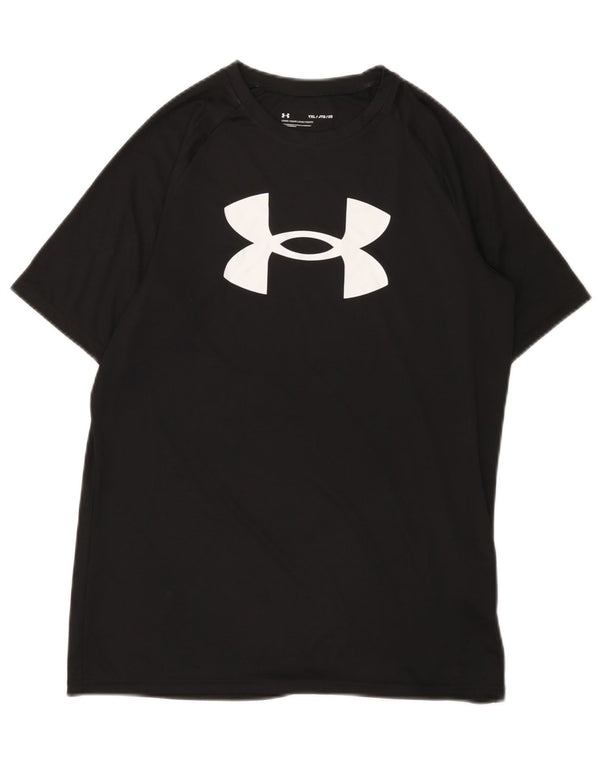 Under Armour Camiseta holgada con gráfico para niños 13-14 años XL Negro