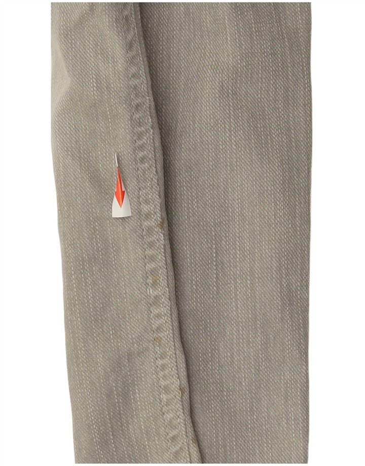 Dolce & Gabbana Vaqueros rectos regulares ajustados para hombre W34 L28 Gris