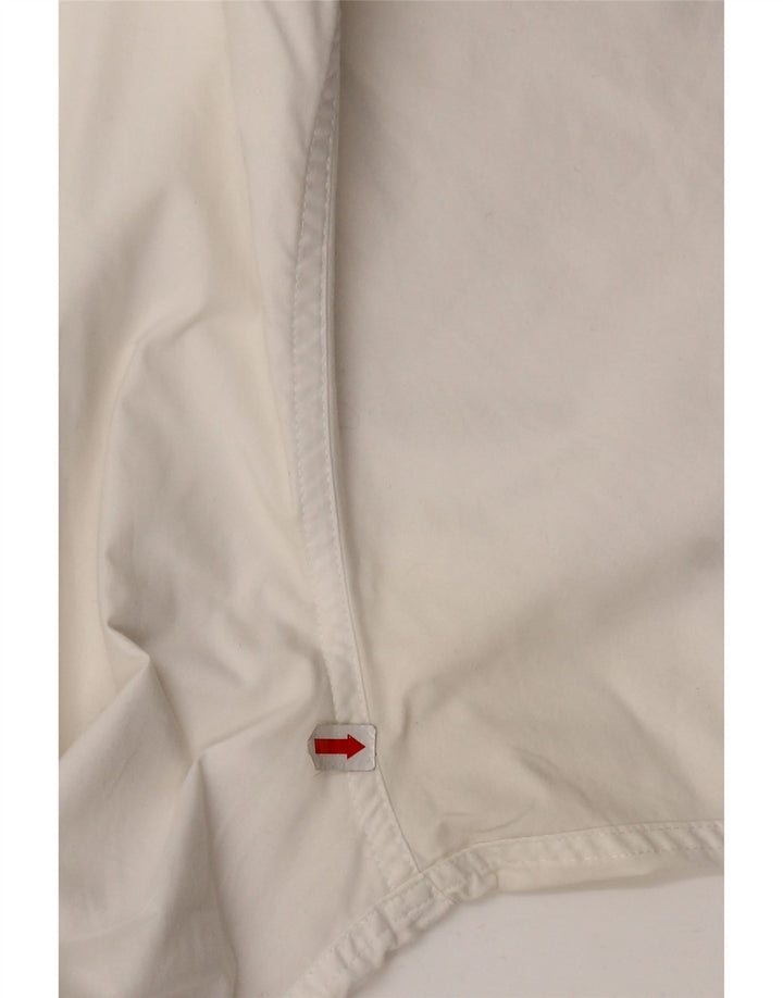 Camisa Timberland Hombre Manga Corta Algodón Blanco Mediano