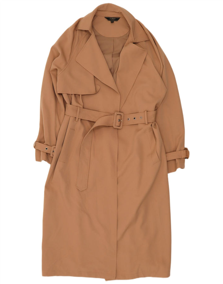 Gabardina holgada de mujer Lipsy UK 42 Poliéster beige medio