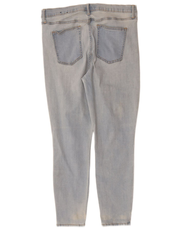 Legging para mujer Gap Vaqueros rectos regulares de ajuste estándar W32 L25 Algodón azul
