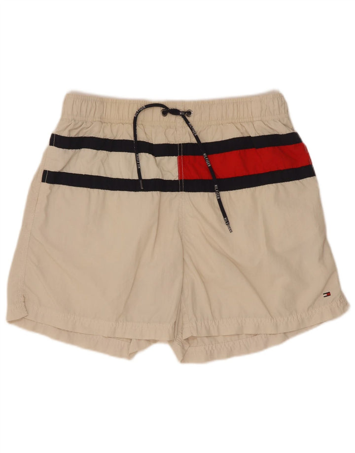 Bañador Tommy Hilfiger Hombre Small Beige Colorblock Poliéster