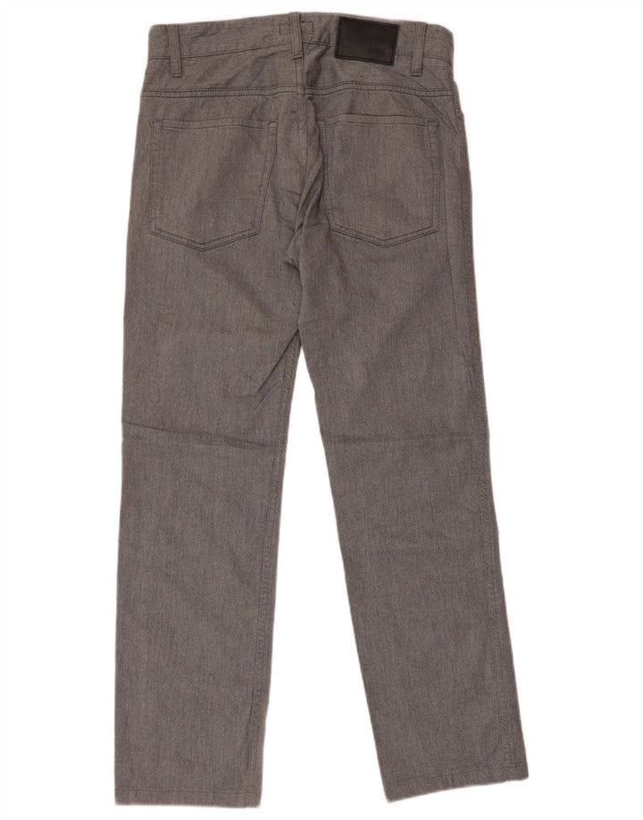 Pantalones informales rectos para hombre HUGO BOSS W30 L28 Algodón gris
