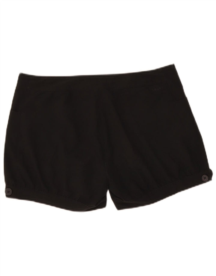 Nike - Pantalones cortos casuales para mujer, talla grande, W32, poliéster negro