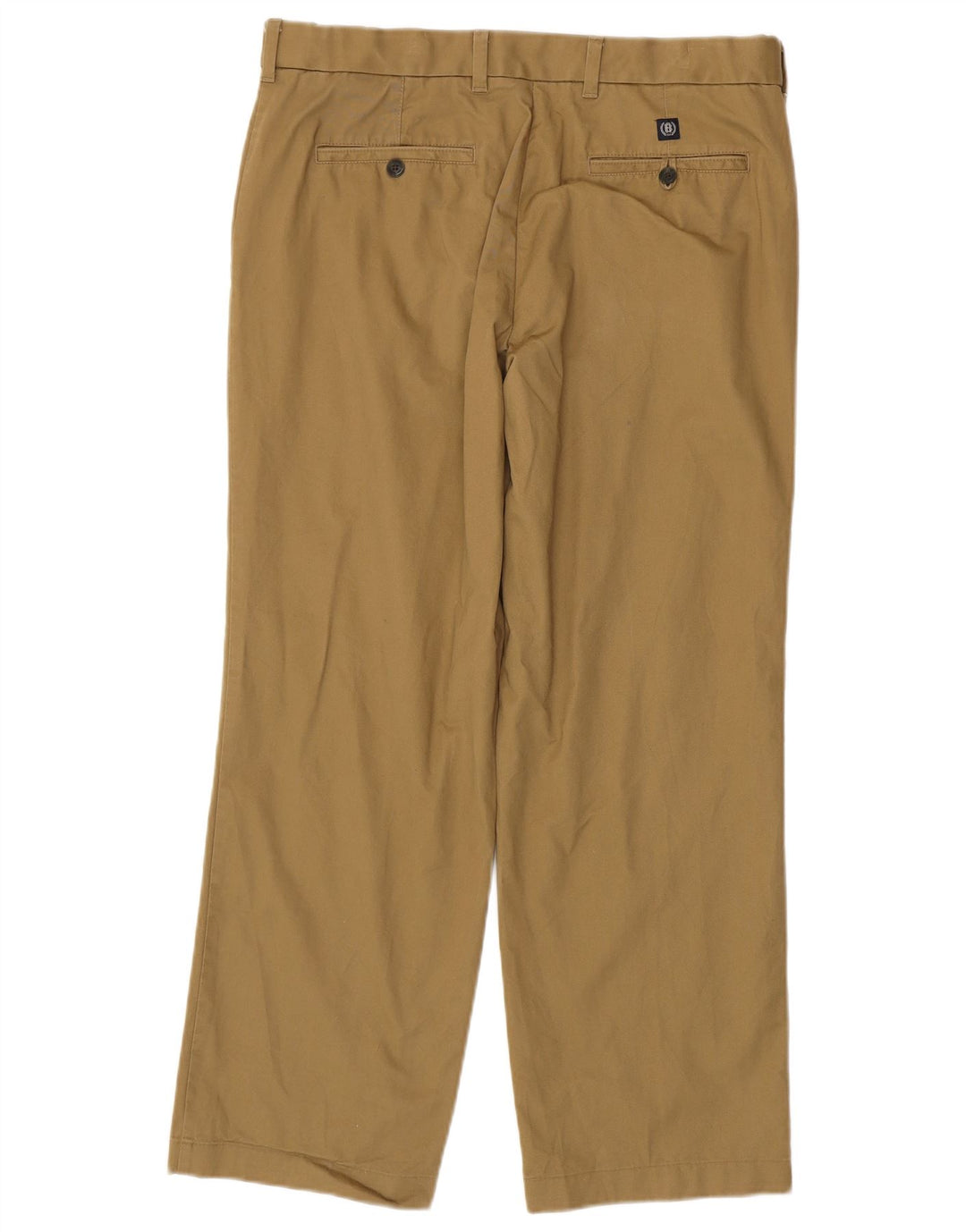 MARKS & SPENCER Pantalón chino recto para hombre W34 L28 Algodón beige