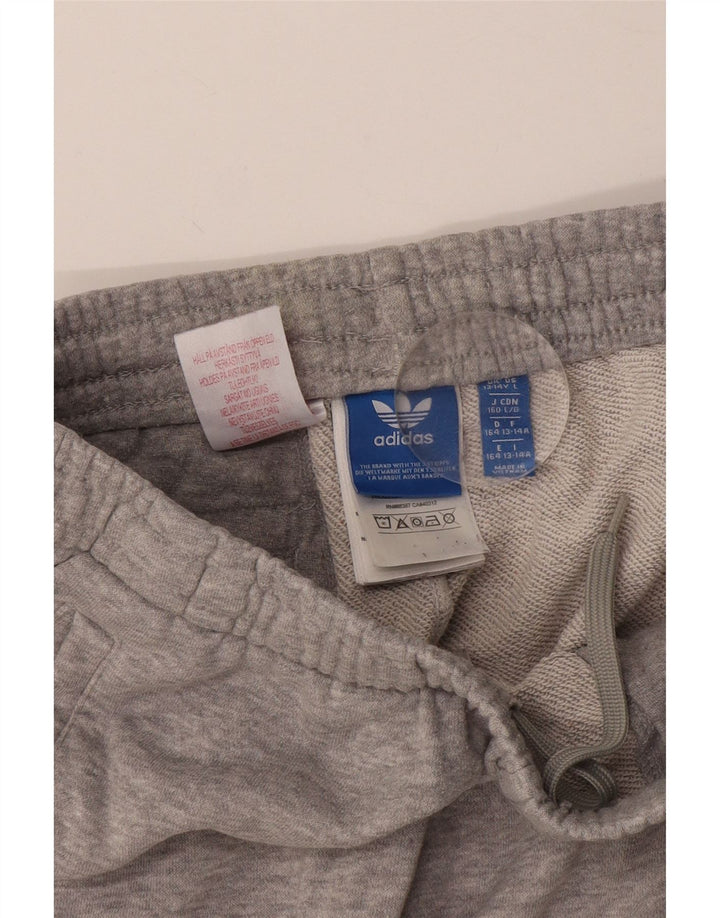 ADIDAS Pantalón Chándal Niño Joggers 13-14 Años Gris Algodón