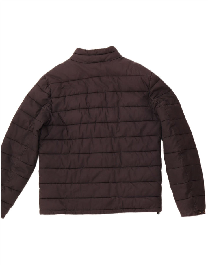 Chaqueta acolchada para hombre Fat Face UK 40 Large Algodón negro