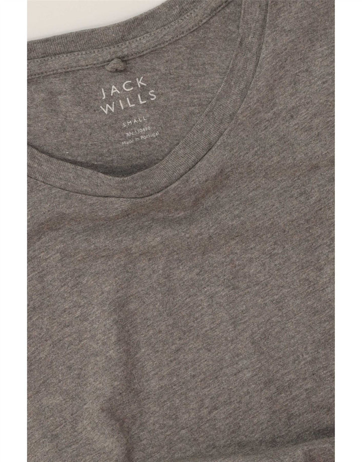 Camiseta Jack Wills para hombre Top Small gris moteado