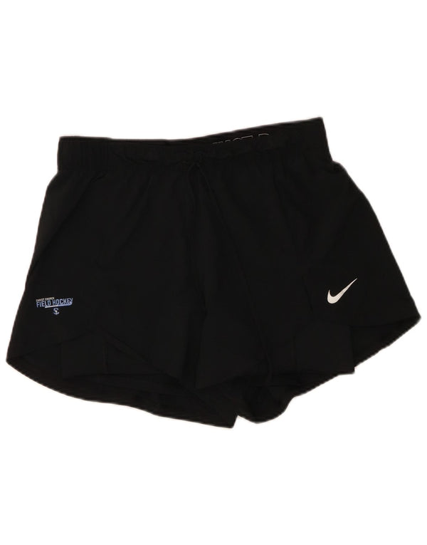 Nike Pantalones cortos deportivos para mujer UK 44 Mediano Negro Poliéster