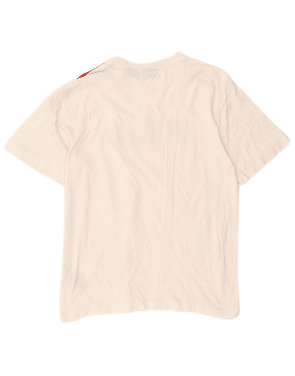Fila Camiseta gráfica para hombre Top Small White Cotton