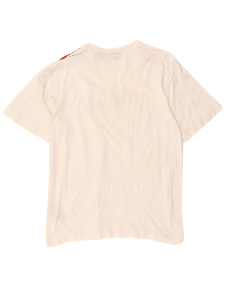 Fila Camiseta gráfica para hombre Top Small White Cotton