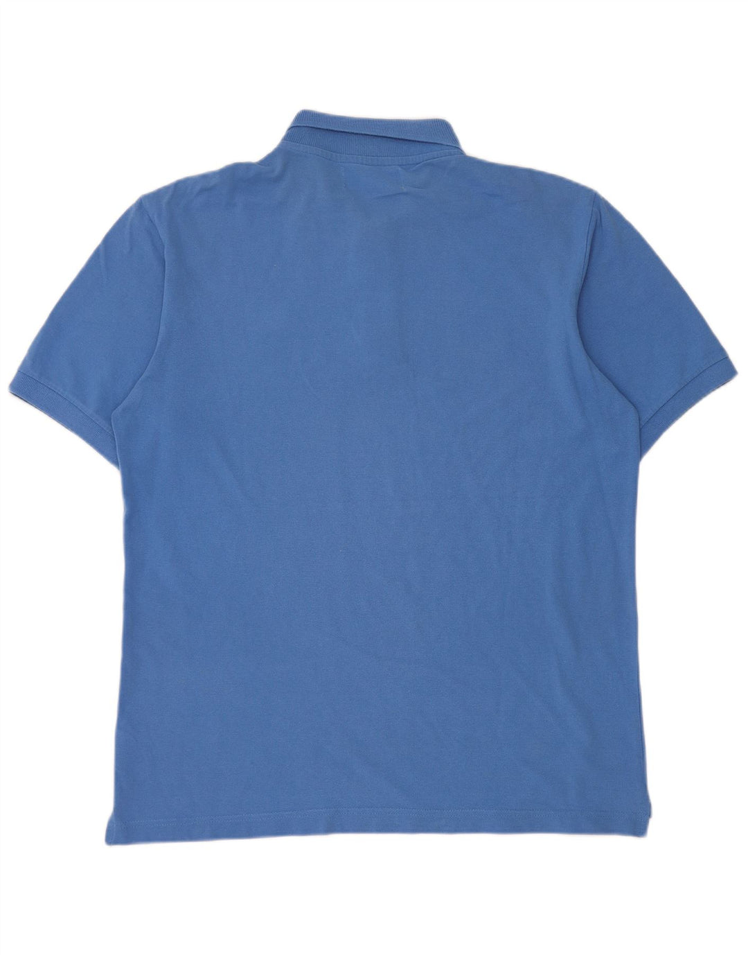 Polo Kappa Hombre Grande Azul Algodón