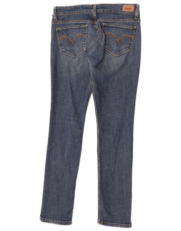 Levi's Jeans ajustados súper bajos 524 para mujer US 7 Medium W27 L30 Algodón azul