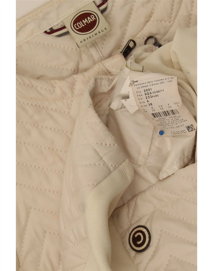 Colmar Chaqueta Acolchada Mujer EU 38 Medio Blanco Poliéster