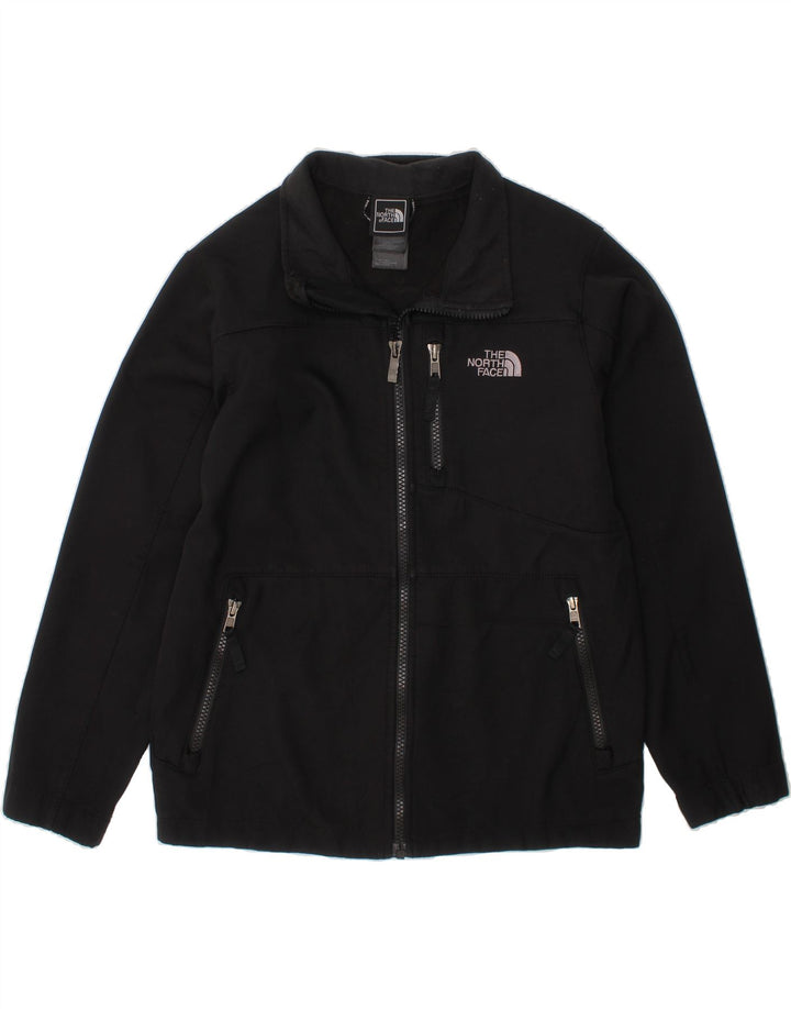 THE NORTH FACE Boys Windbreaker Jacket 10-11 Years Medium Black Polyester Vintage The North Face and Second-Hand The North Face from Messina Hembry 