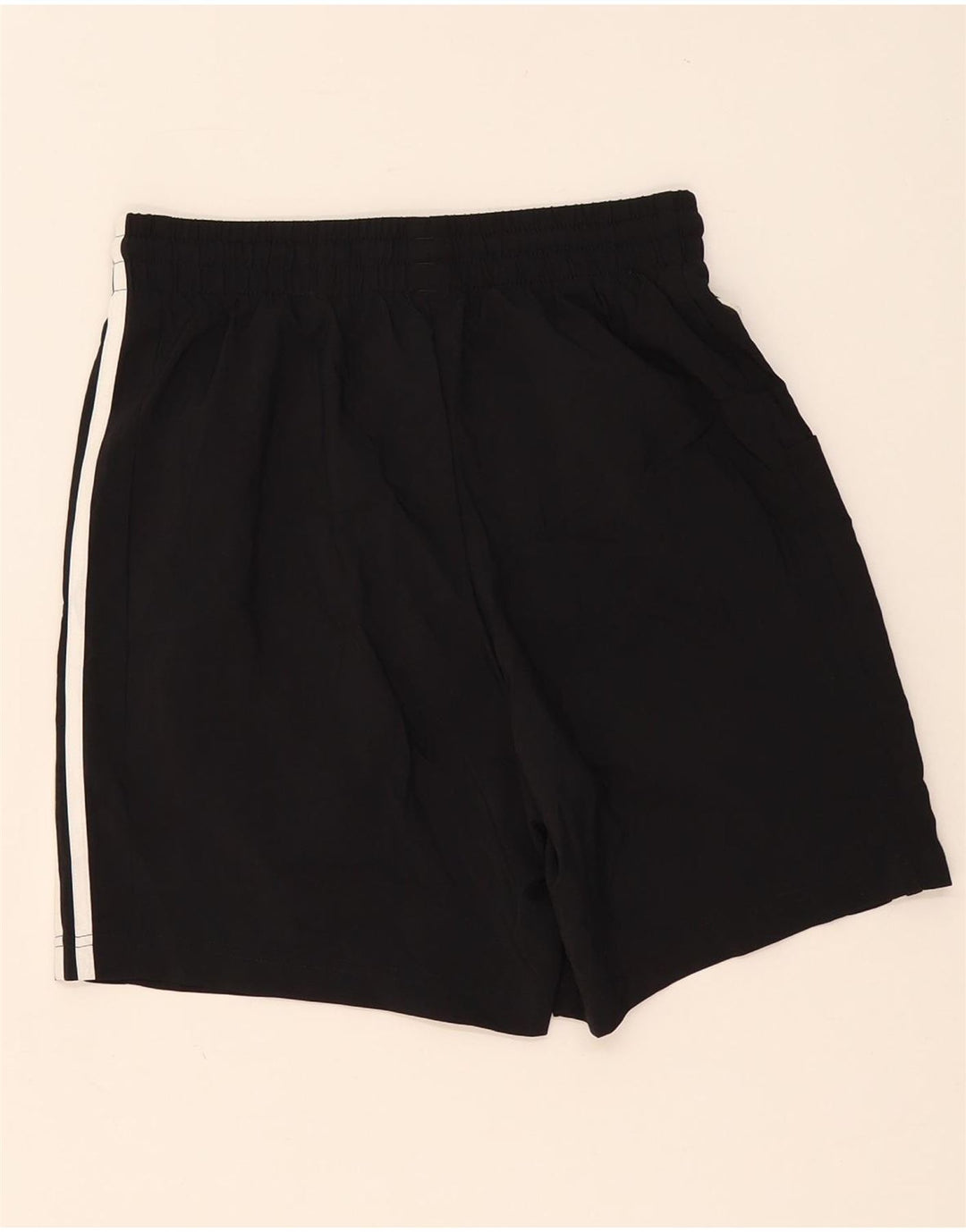ADIDAS Pantalones cortos deportivos para hombre Pequeño Poliéster negro